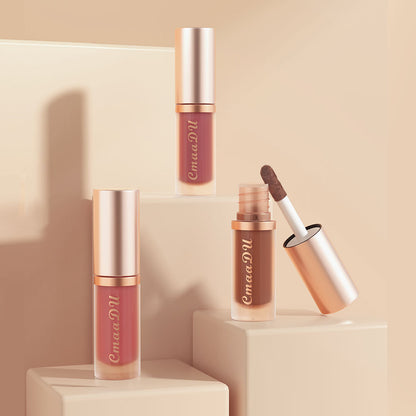 Lipstick Velvet Lip Gloss Single Lip Lacquer Matte Finish No Stain On Cup Fade