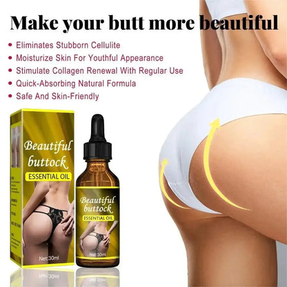 Buttock Enlargement oil Butt Lift Up Firming Essential Oil Big Ass Enhance Hip Growth Tighten Shaping Sexy Body Care For Women