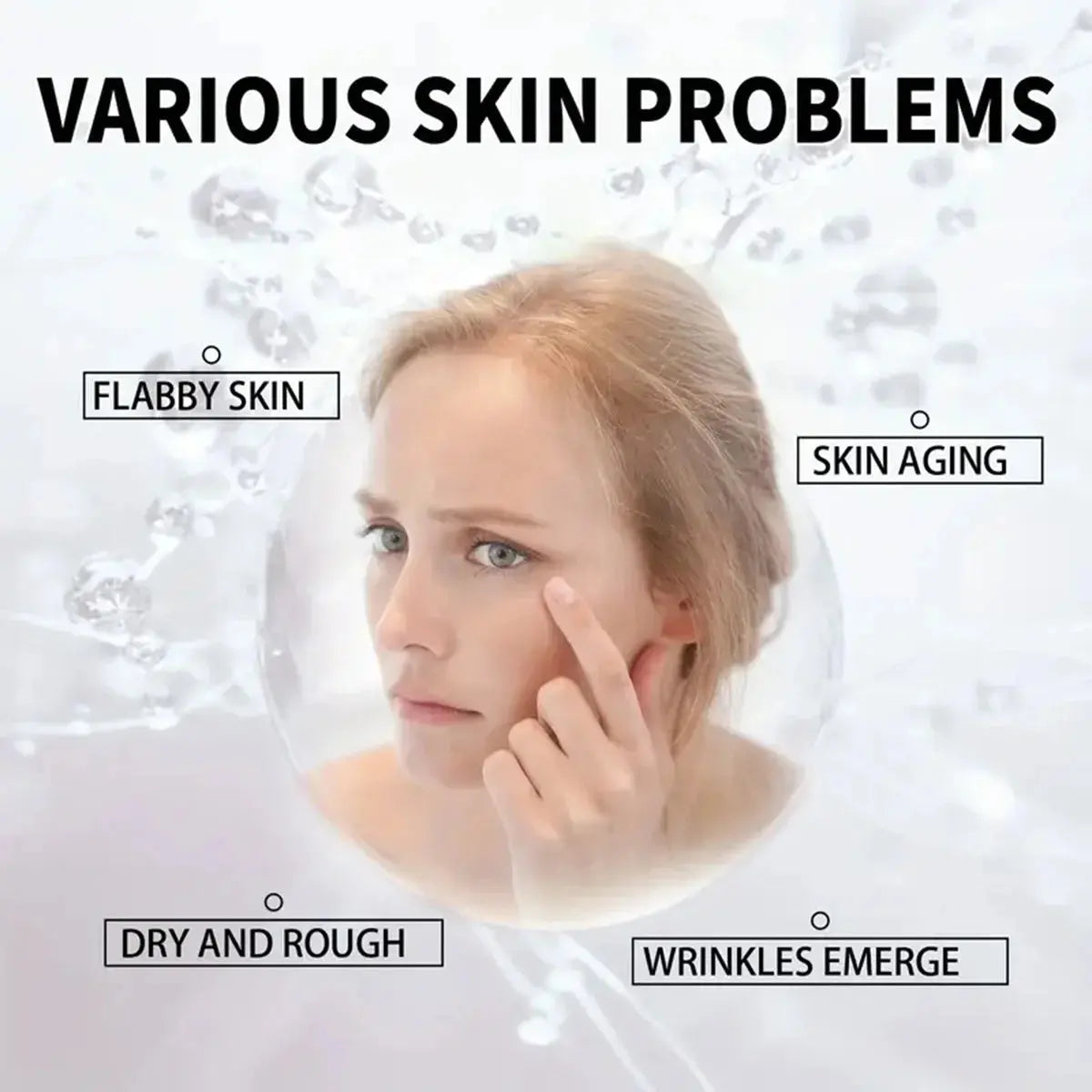 TRSTAY  Nicotinamide (B3)  Facial serum  Using vitamin E+penetration  Hyaluronic acid  Accelerate collagen