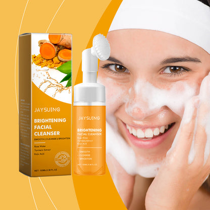 Turmeric Deep Cleansing Moisturizing Whitening Skin Beauty Facial Cleanser