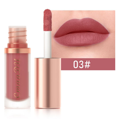 Lipstick Velvet Lip Gloss Single Lip Lacquer Matte Finish No Stain On Cup Fade